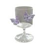 Decorative INS Butterfly Wine Glass INS Champagne Drinkware Glasses High Legged Glass Cup  Women
