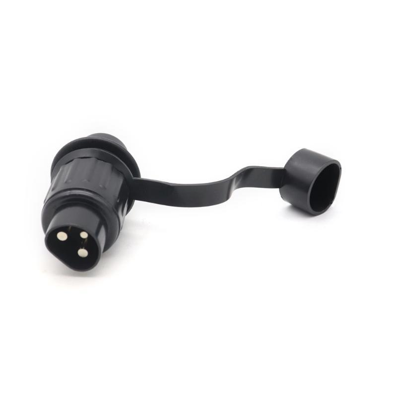Round 3 Pin Trailer Socket Connectors Interface Adapter For Caravan Truck 12v Motorhome Power Cord Socket Connector