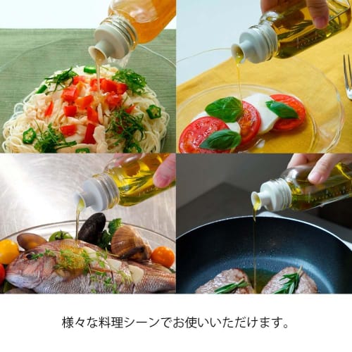 HARIO Slim Dressing Bottle, 250ml, Can be used with boiling water, Pale Gray, DBSN-250-PGR