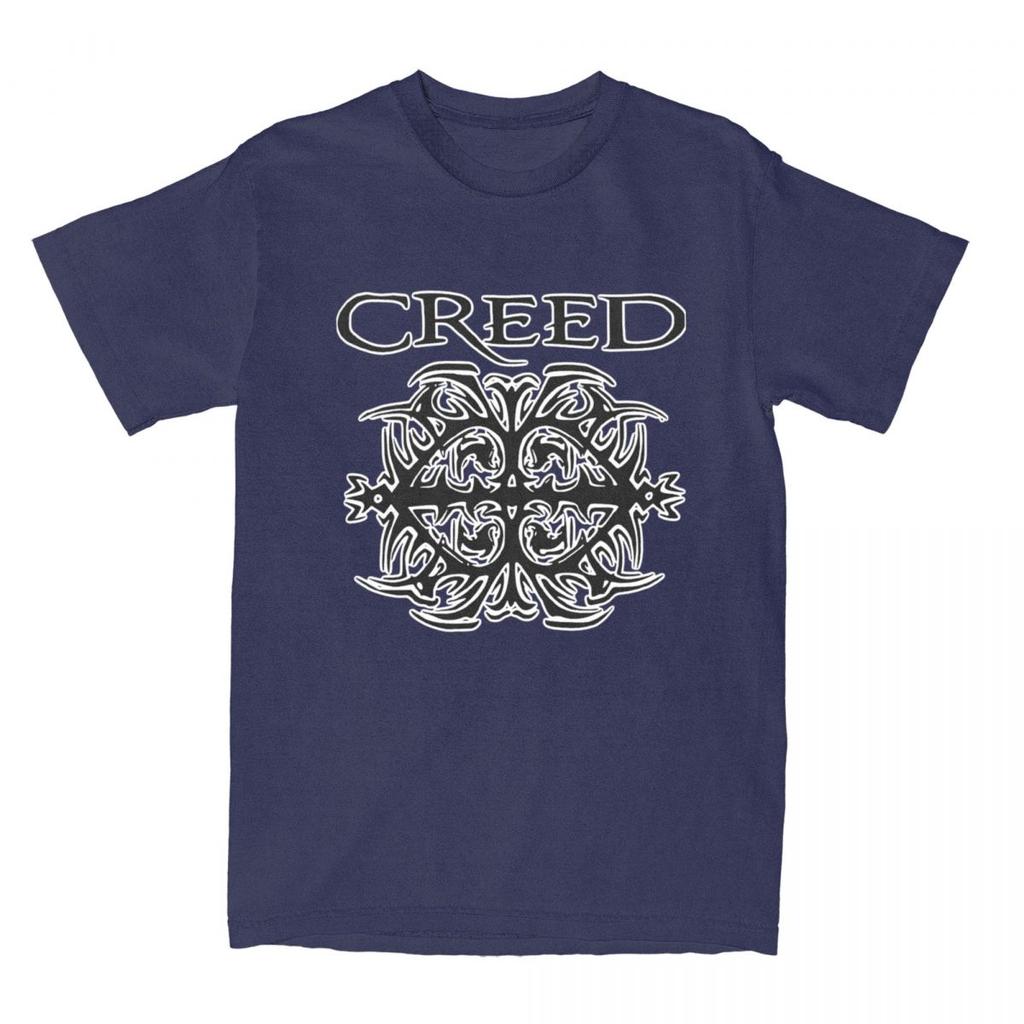 Men Women's Creed Band Logo Shirt Apparel Novelty Vintage 90s Rock T Shirts Tee Clothing New Arrival