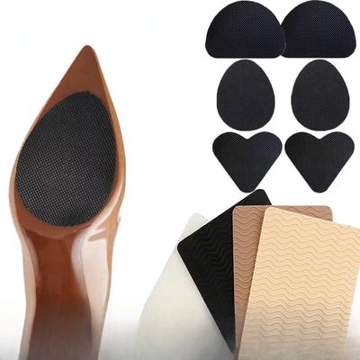 1 Paar Schützende Sohle Anti-Rutsch-Aufkleber High Heels Sohle Vorfußaufkleber Abriebfest Rutschfest Aufkleber Kein Zuschneiden Sohle Geräuschloser Aufkleber