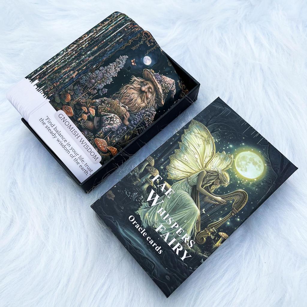 Fairy Whispers Oracle Cards: Oracle Cards for Beginners, Nature Whispers Oracle Cards, Magic and Mystical Forces to Inspire and Guide You.