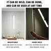 Luce portatile a LED, luce notturna ricaricabile tramite USB, doppia luce magnetica a 3 modalità, luce multifunzione per la riparazione di mobili da cucina, campeggio