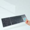 Three-system compatible with touchpad keyboard ultra-thin three-fold portable home office keyboard