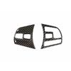 For 2013- BMW 34 Series GT ABS Carbon Fiber Steering Wheel Button Cover Trim