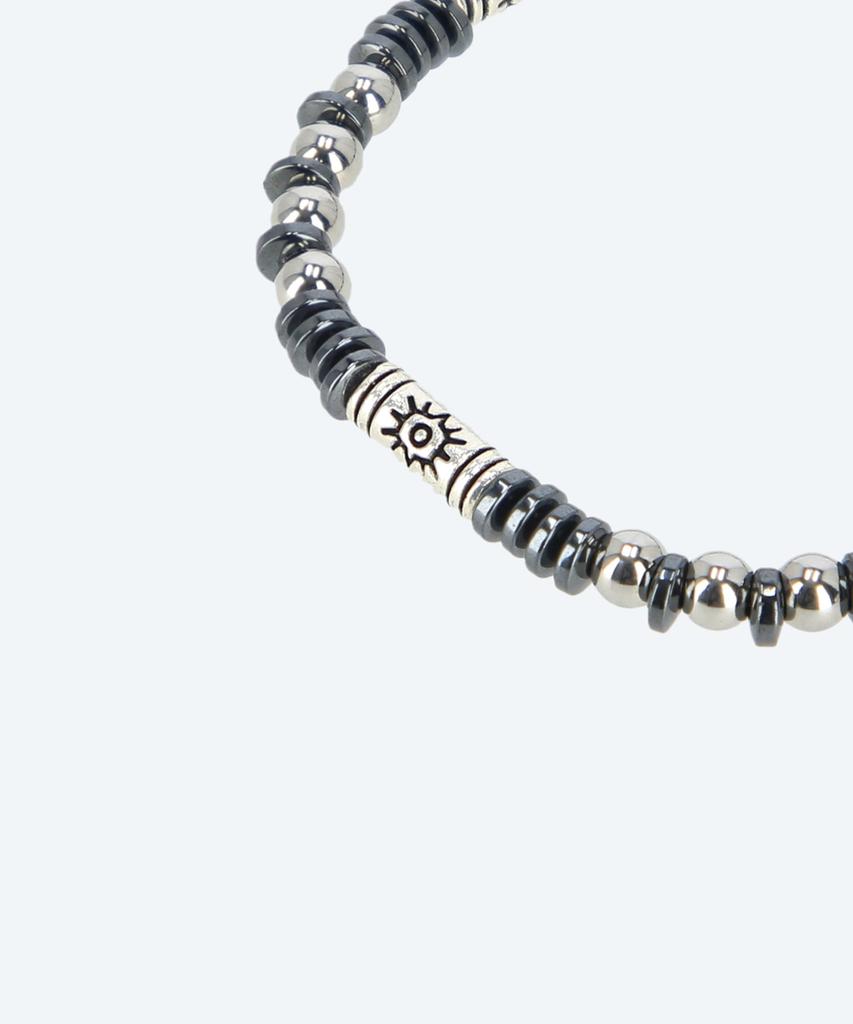 Tony Lawrence Essential Round Gemstone Bracelet Silver