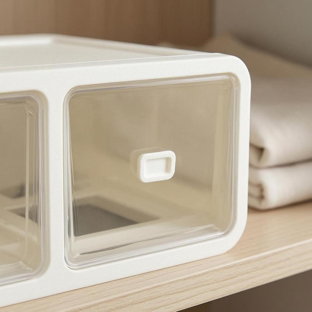 Underwear Drawer Organizer Rectangular Storage Box smooth process