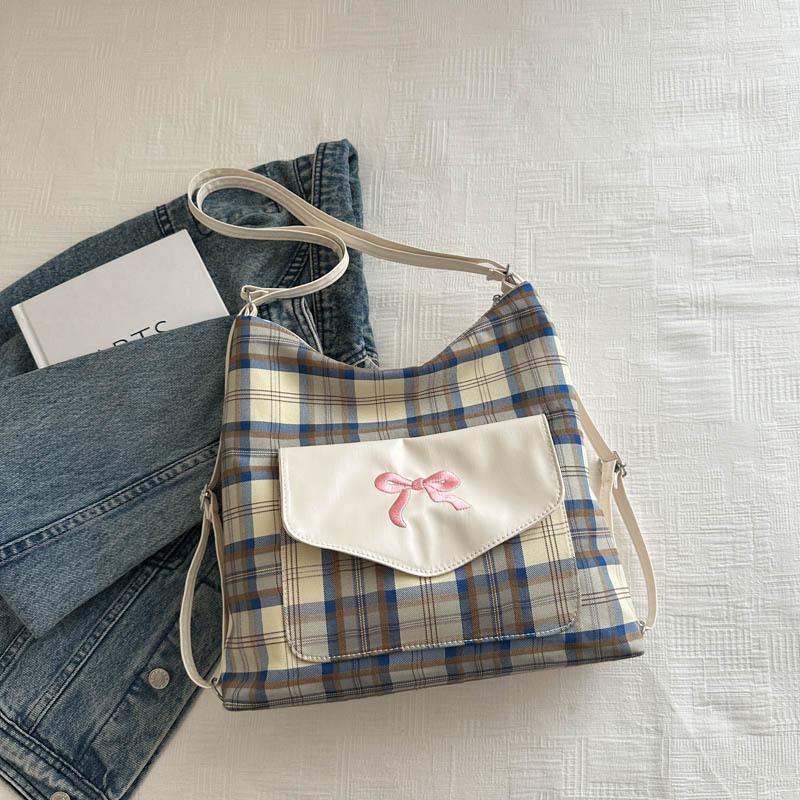 Módní Akademie Styl Korejský Styl Personalizovaná Ležérní Letní Nika Nová Tote Taška Dámská Mašle Ramenní Taška