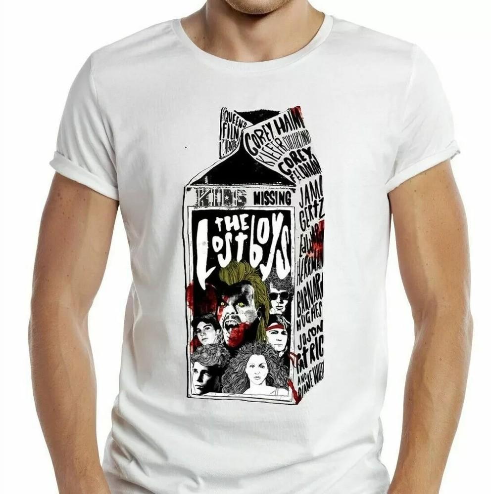 Lost Boys Milk T-Shirt Retro Cool Gift Tee Vampire Horror Movie 80s UK Unisex T-Shirt S