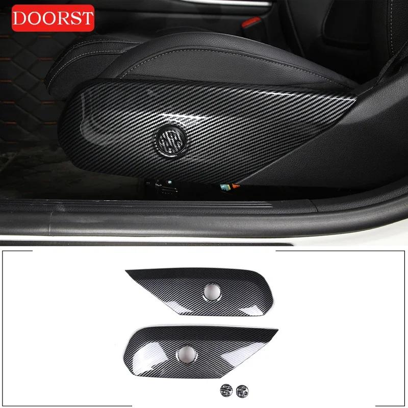 For Mercedes Benz C E GLC Class W206 X254 W214 Leather Car Seat Panel Cover Interior Decoration Modification Accessories