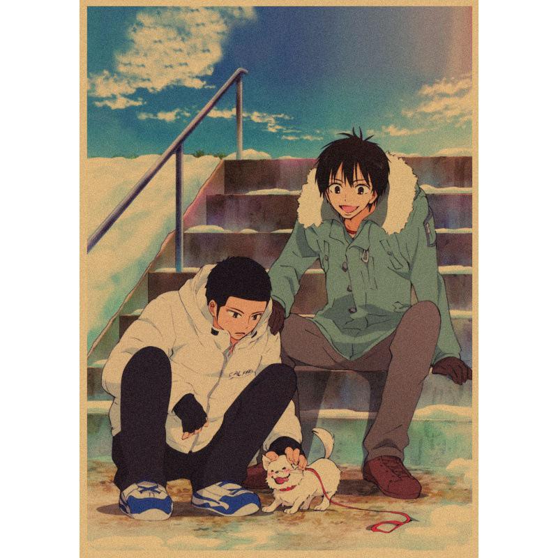 

Large Japanese Youth Romance Drama Kimi ni Todoke Retro Kraft Paper Poster White card paper (non-adhesive) 30*42 cm