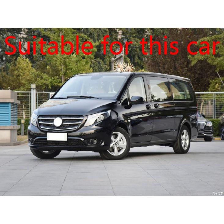 For Mercedes-Benz Vito (W447) V-Class 2017- ABS Chrome Rear Window Wiper Arm Blade Cover Trim Overlay Nozzle Molding Garnish