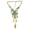 Turquoise Tassel Necklace with Bohemian Charm