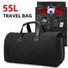 Convertible Garment Bags For Travel Large Capacity Duffel Bag With Shoe Pouch Weekend Business Trip Luggage Carry On Tote Xm130