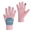 Velvet Gloves for Women In Autumn and Winter Warm and Non Slip Touch Screen Korean Version of Outdoor Cycling Gloves  Driving and Cycling Rider