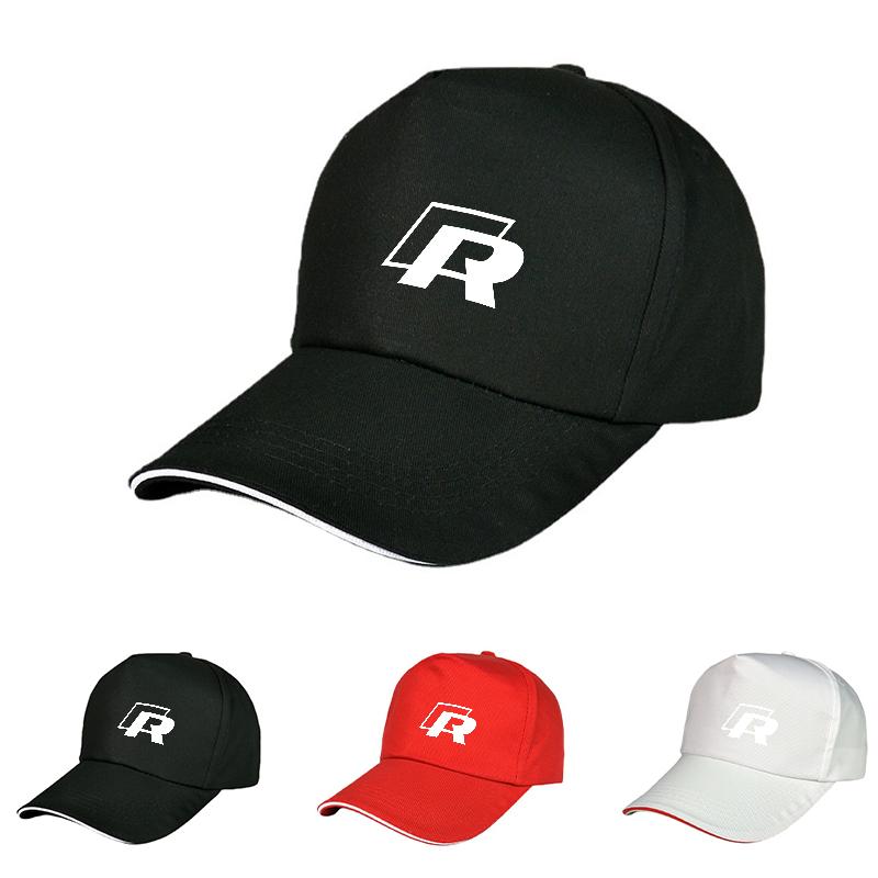 abcd1 Racing Car Logo Visor Sun Hats Moto GP Outdoor Baseball Cap Hip Hop Hat For VW R Scirocco Jetta Beetle Golf Passat Polo Touran