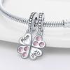 2026 Wings Feather Eternal Love Charm Charm Beads DIY Jewelry Bracelet Accessories 925 Silver