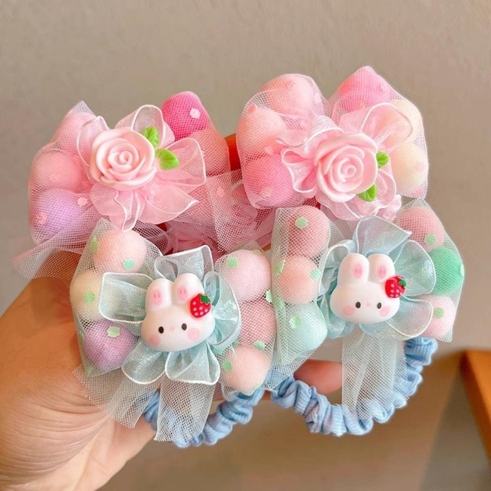 

Elastic Hair Bands Lace Bow Headwear New Headdress for Girls
