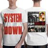 Zabawne koszulki System Of A Down EU i UK Tour 2026 Unisex z okrągłym dekoltem 100% bawełna koszulki z krótkim rękawem koszulka rozmiar ubrania