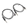 2pcs RCA Tattoo Clip Cord 5.9ft OD2.2mm Stable Current Strong Conductivity DC Tattoo Clip Cable Cord