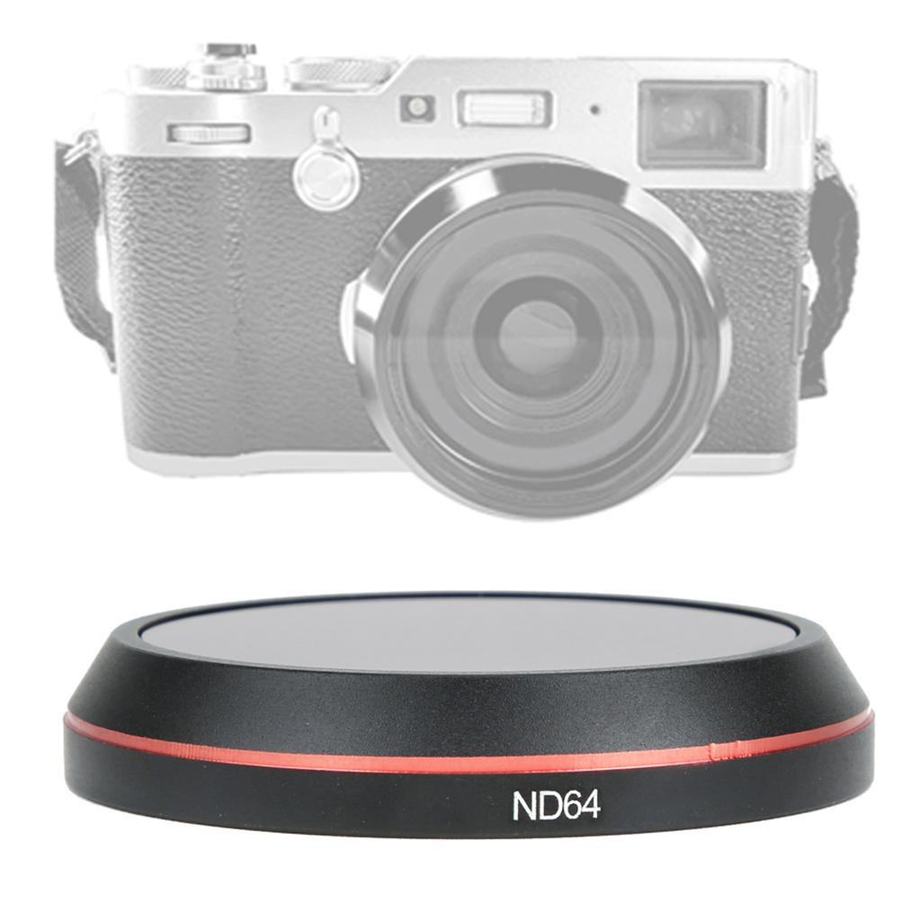 Junestar ND64 Lens Filter for Fujifilm X100V X100F X100T X100S X100 Camera Lenses