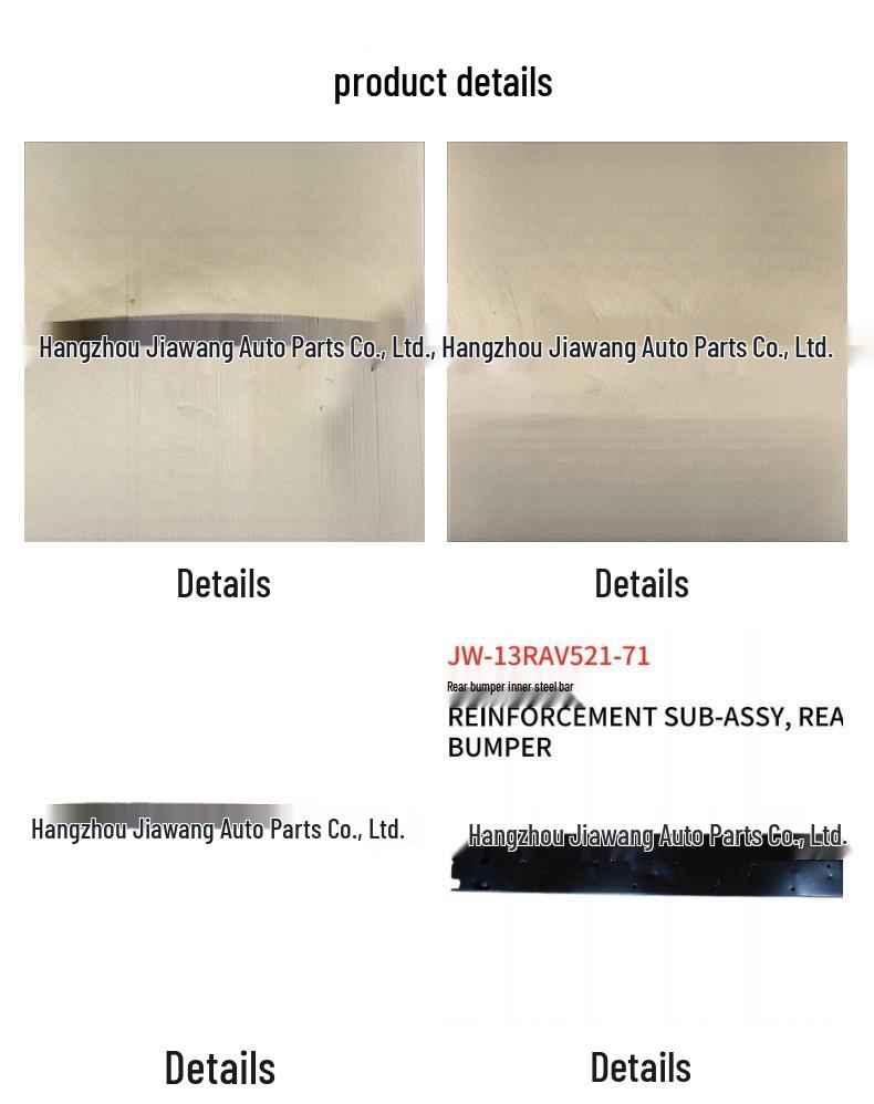 2013 Toyota RAV4 Rear Bumper Inner Steel Bar 52171-0R010