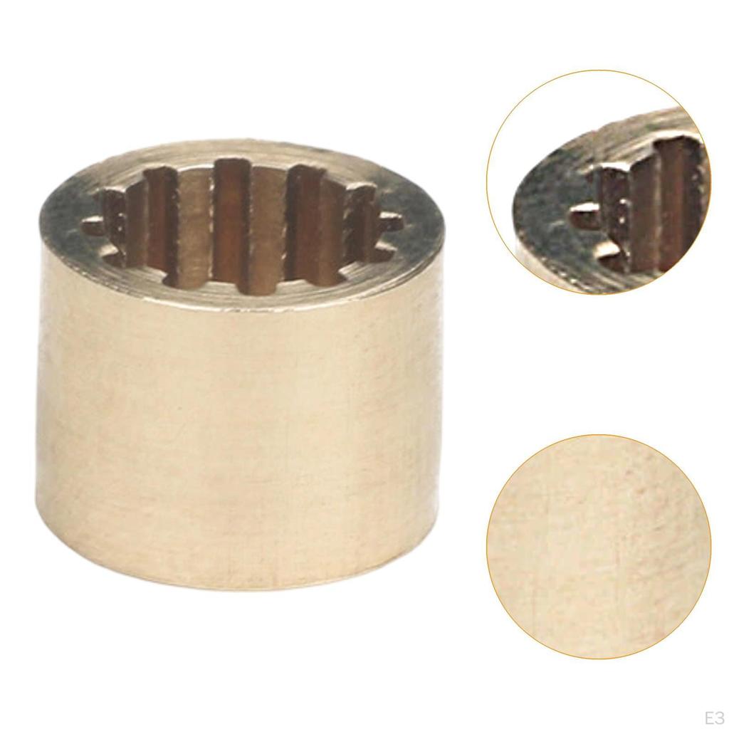 10 sztuk tulejek do kijów bilardowych Akcesoria 10,5 mm/9 mm Miedź Łatwe w montażu Kompaktowe części naprawcze