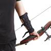 Archery Arm Kyudo Arm Forearm Adjustable Archery Finger Recurve Bow for Competition and Black [2-Piece Set] Guards, Guards, Protectors, Gloves,
