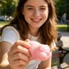 Pig Squeeze Toy Animal Stress Relief Toy, Slow Rising Sensory Toys Soft Office Desk Dog Fidget for Kids Adults Anti