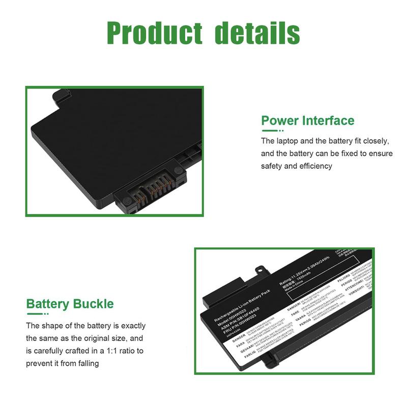 New 00HW022 01AV405 Laptop Battery for Lenovo Thinkpad T460s T470s Notebook 01AV406 01AV407 01AV408 00HW023 00HW036 SB10F46462