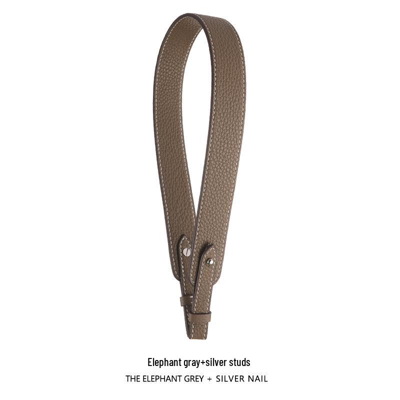 Pasek do torby A-30 ze skóry naturalnej z krowiej skóry: Akcesorium Pasek na Ramię do Koszyka na Zakupy i Torebek Podpachowych