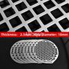 15 to 60cm smooth Barbecue Round Cooling Baking Rack 304 Stainless Steel Wire Oven Grill  Sheet Circular BBQ Net Baking Grill