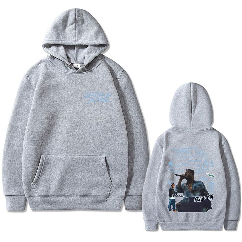 Rapper Kendrick Lamar Good Kid Hoodie Men Women Hip Hop Fashion Pop Music Sweatshirt Unisex Casual Vintage Oversized Pullover