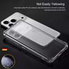 Coque de téléphone transparente ultra fine pour For Iphone 17 Pro Max Coques souples en TPU pour For Iphone17 Pro Max 17Pro Housse arrière transparente antichoc