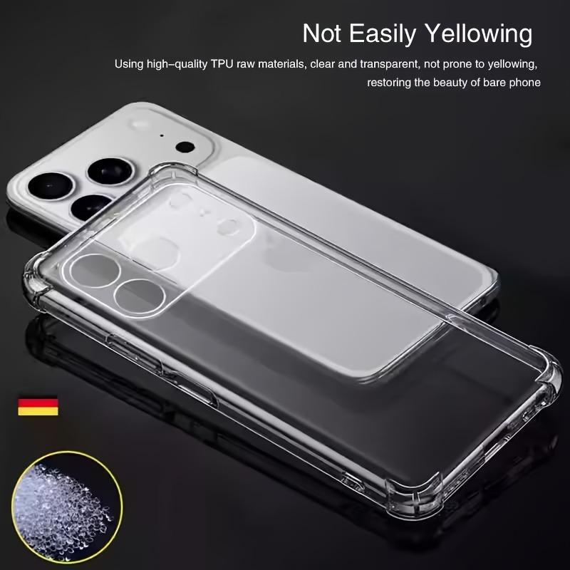 Coque de téléphone transparente ultra fine pour For Iphone 17 Pro Max Coques souples en TPU pour For Iphone17 Pro Max 17Pro Housse arrière transparente antichoc