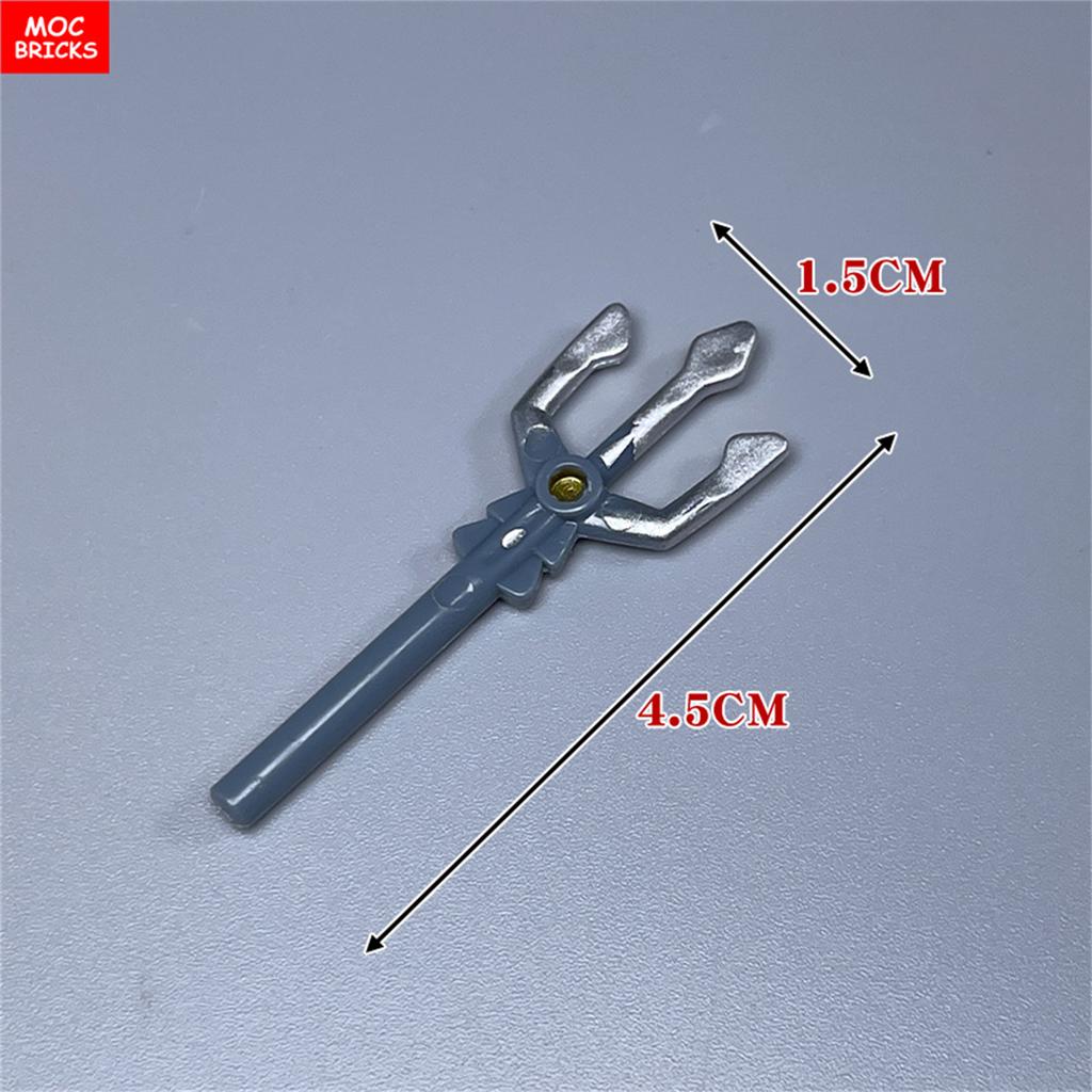 20pcs/lot MOC Bricks Masters captain Knights Weapon Sword Spear Arrow Dart Compatible Accessory Assembled Building Blocks Toys