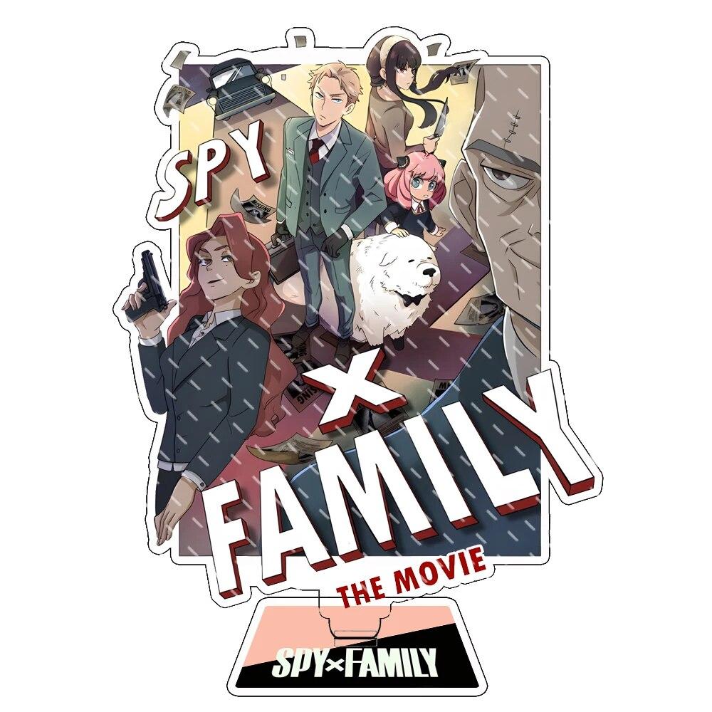 Anime Spy X Family Figure Cosplay Acrylic Stand Twilight Loid Forger Yor Forger Anya Forger Model Plate Collection Props Gifts