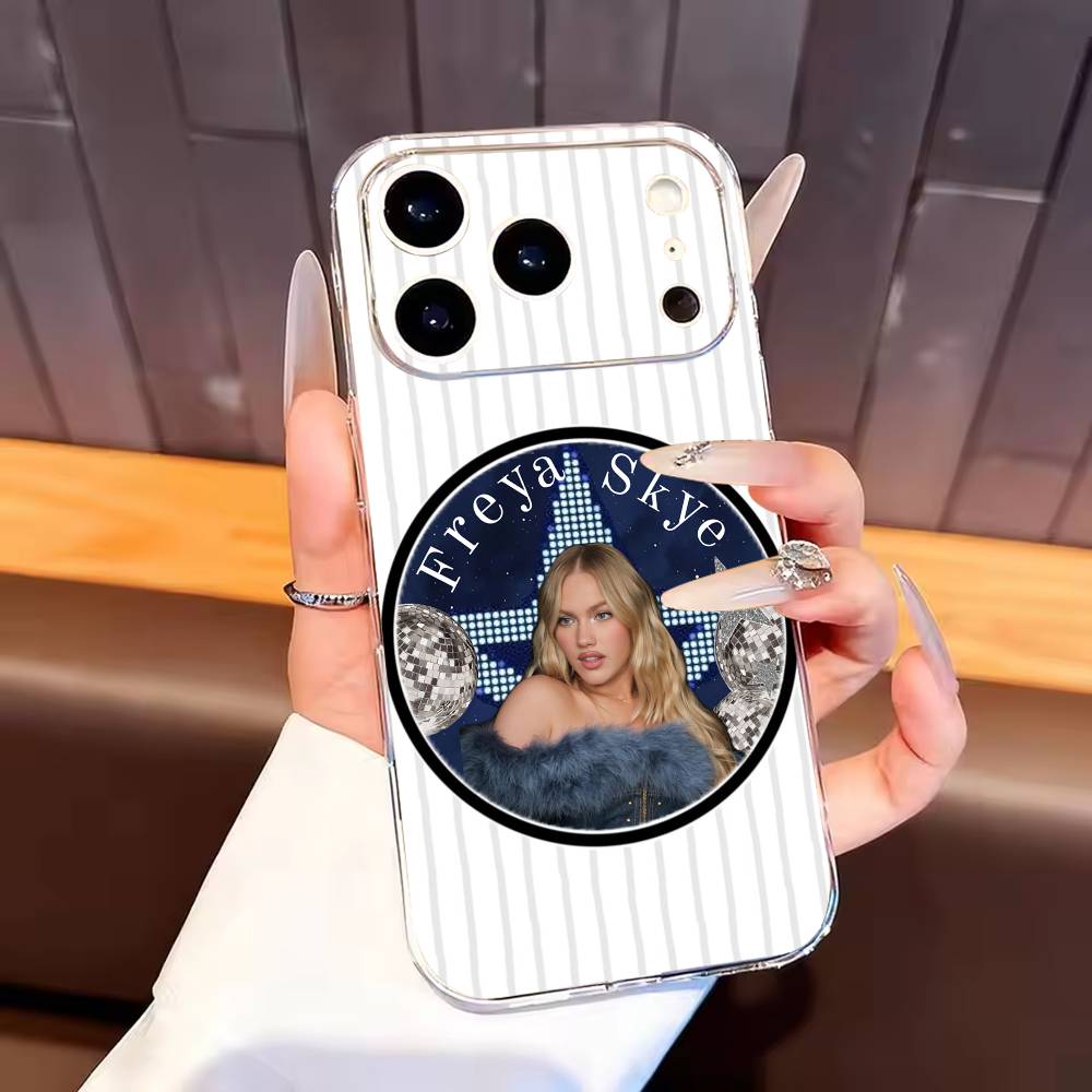 

F-Freya Skye Singer Phone Case For iPhone17,16,15,14,13,12,11 Plus,Pro Max Soft Transparent Cover iPhone11PROMAX