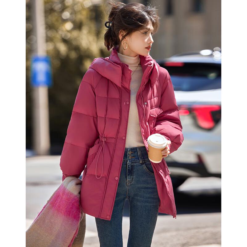 Sisui Nianhua Elegant Mid-length Women's Down Jacket