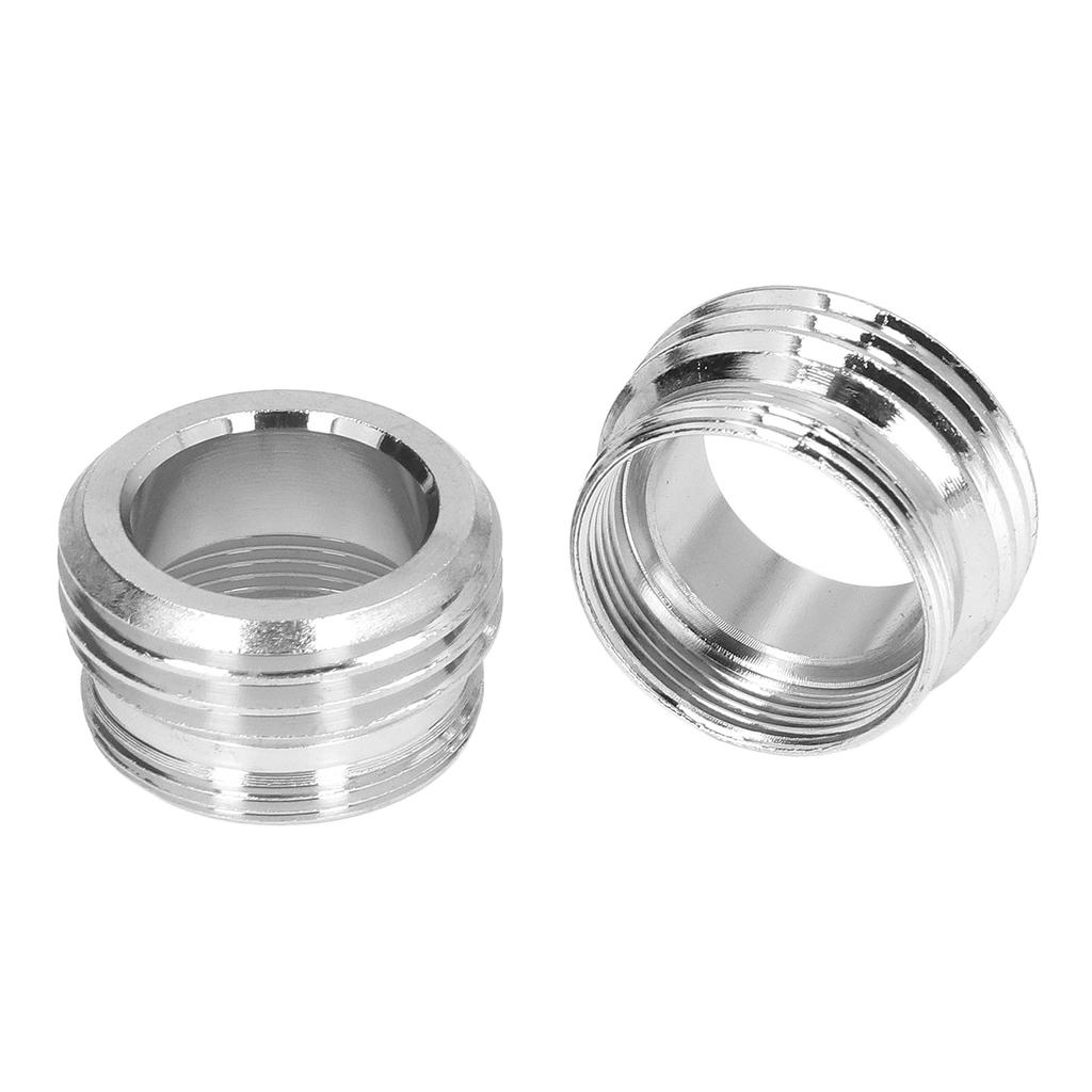 2 Sets Faucet Adapter Straight Thread 15 16in Male 27 32in Female To 17 16in Garden Hose