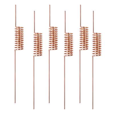 Bobina de sârmă de cupru 3/6 buc pentru grădinărit, electrocultură, antene de cupru, țeapă, spirală, bobină de cupru, pentru plante de interior și exterior