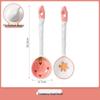 BeiYou Japanese Style Ceramic Strawberry Flower Spoon