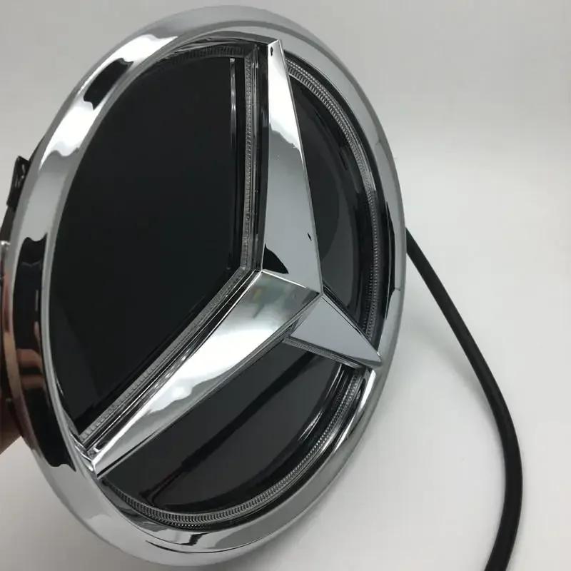XEEUM1 New C200 E200 For Mercedes Benz Car Grille Emblem Star Badge, Front Grille Logo for Mercedes Benz W204 W205 X253 X156 W176 W177