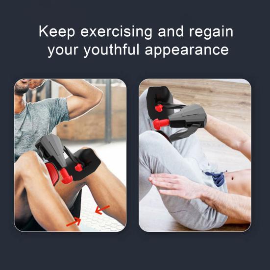 Thigh Master Hip Trainer Adjustable Resistance Pelvic Floor Muscle Trainer Women Inner Thigh Leg Hip Exerciser Toner Device Workout Equipment