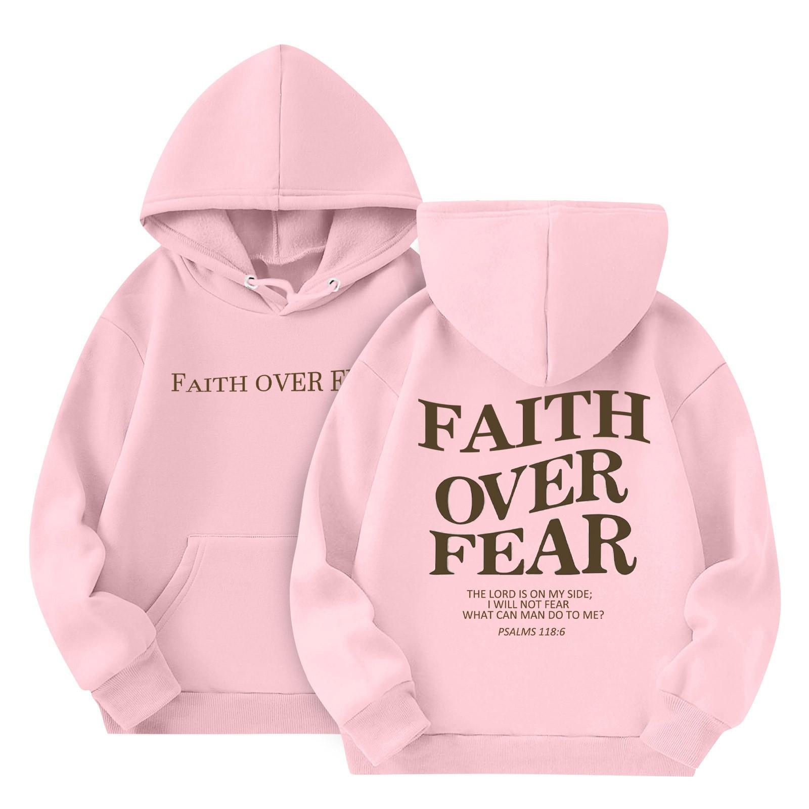 

Kids Hooded Pullover Sweatshirt Winter Long Sleeve Casual Top for Boys and Girls with Printed Text Design Comfortable Fit 120