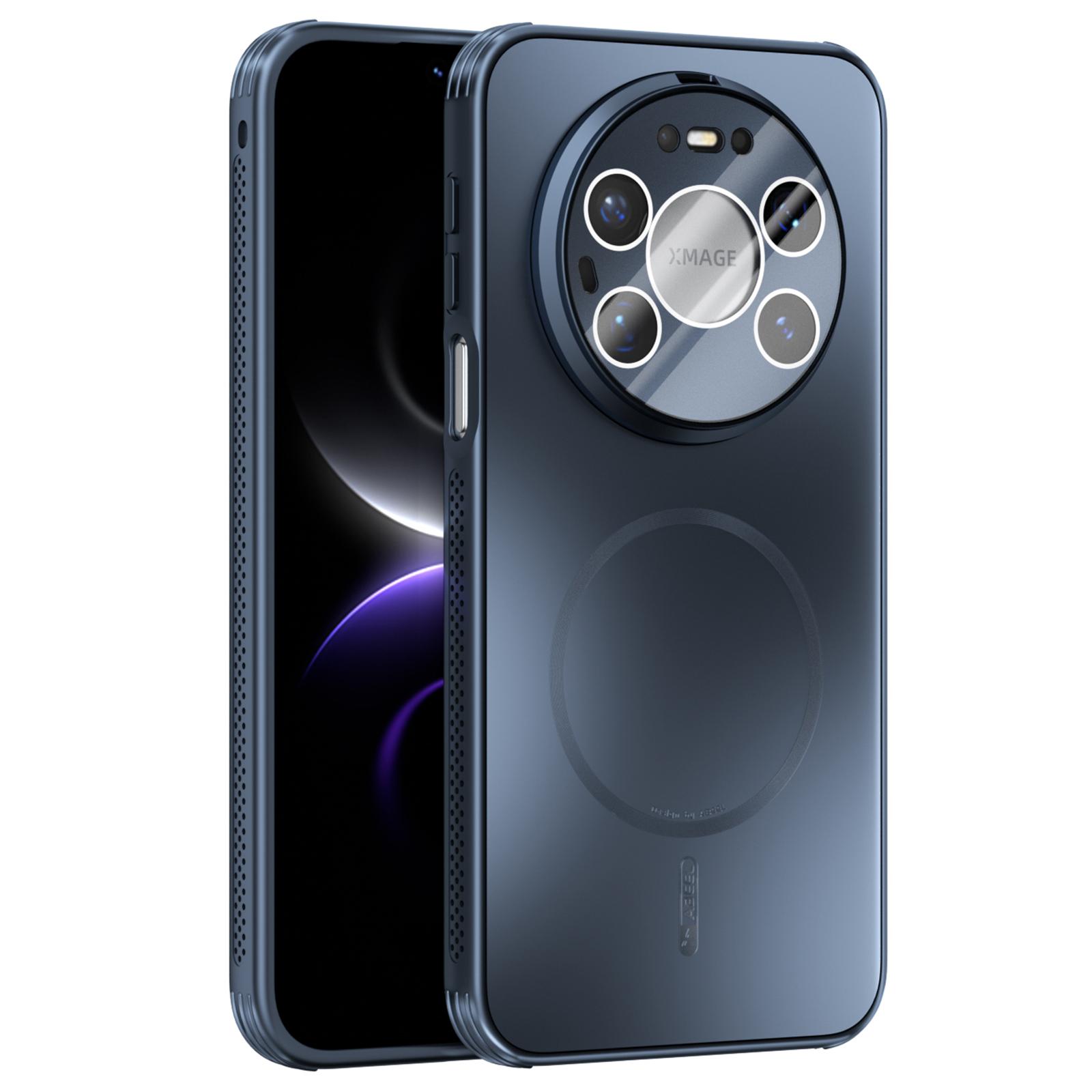 

ABEEL Для Huawei Mate 80 Pro Max Магнитный чехол ТПУ ПК Охлаждающий Матовый Задняя крышка телефона с пленкой для объектива