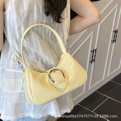 Torba pod pachę dla dojeżdżających 2025 Nowa Duża Pojemność Wysokiej Jakości Tekstura Retro Niszowy Design Jednoramienna Torba Crossbody Torba Księżyc
