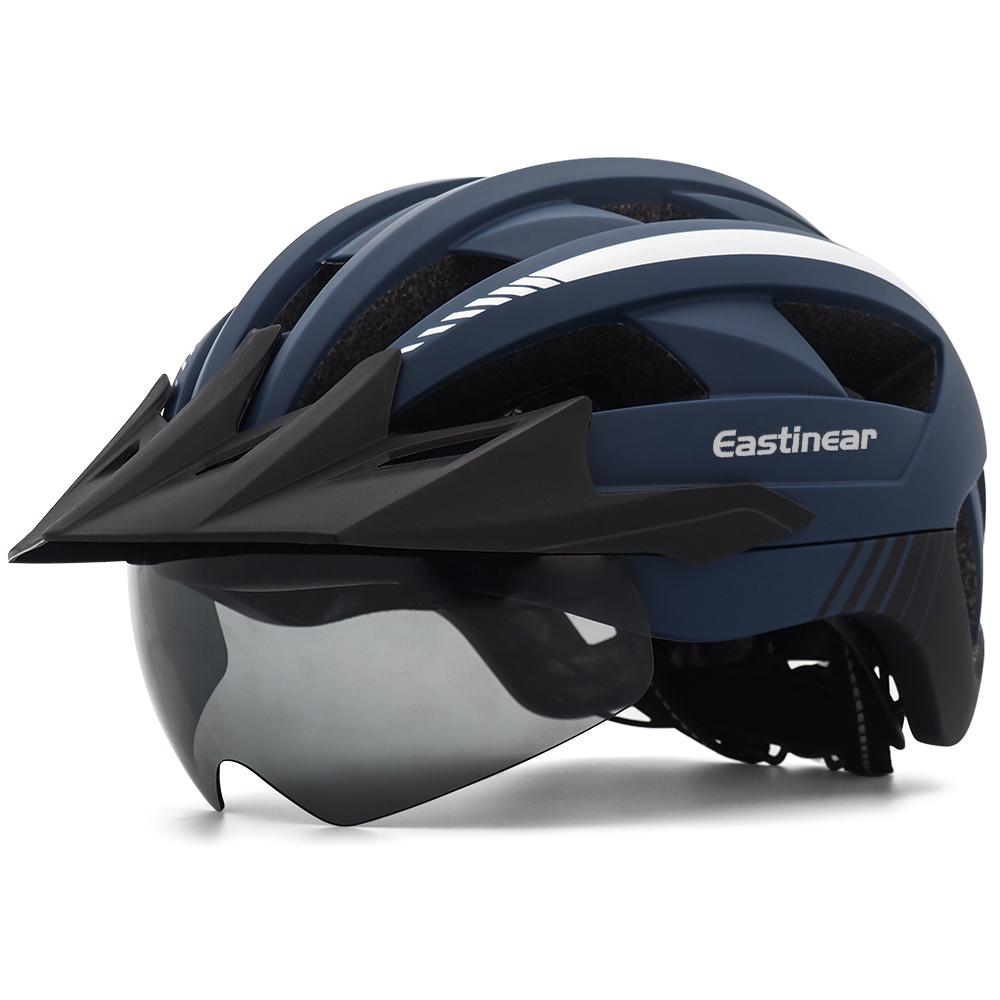 2023 Factory Hot Sale High Quality Helmet for Bike Cycling Helmet Road Bike Helmet With Visor Goggles