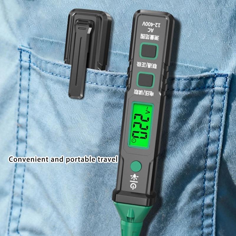 Multifunctional Circuit Detector for Voltage Broken Wire and Leakage Detection Safe Practical Design Electrician Use