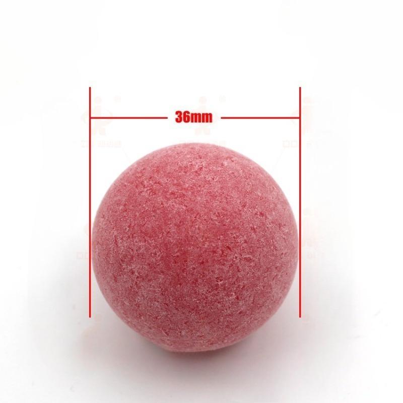 

1pc 36mm Mini New Matte Table Football Ball - Match Grade Replacement Soccer Ball, Game Accessory красный